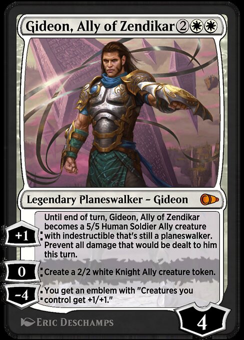 Gideon, Ally of Zendikar 14