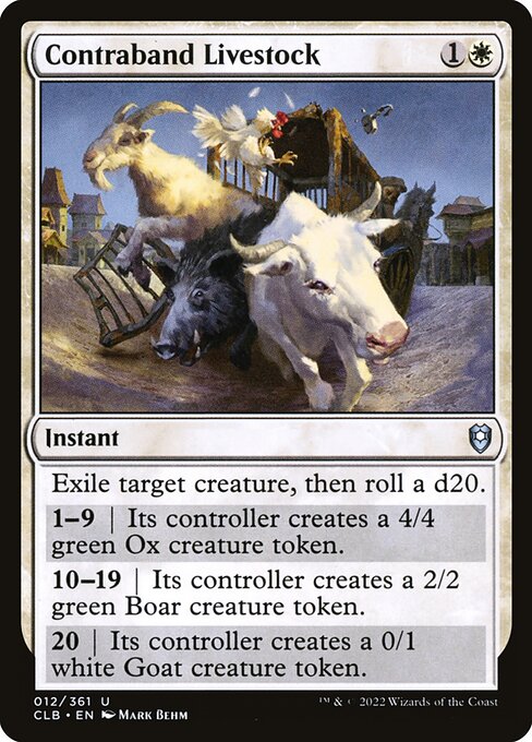 Contraband Livestock 12