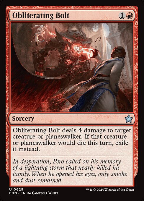 Obliterating Bolt 629