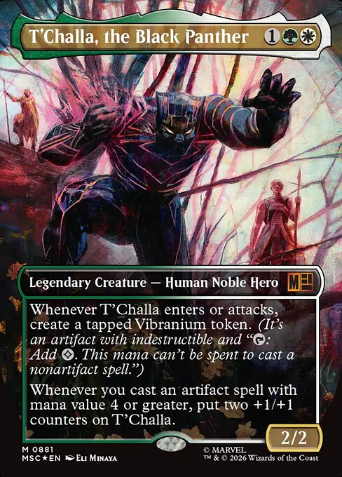 T'Challa, the Black Panther 881