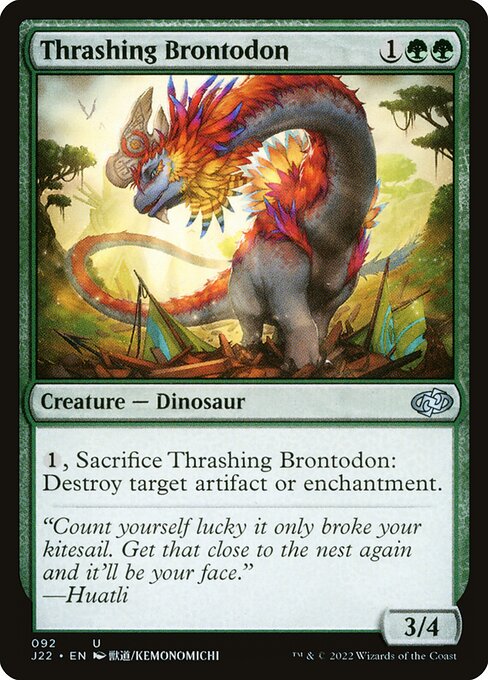 Thrashing Brontodon 92