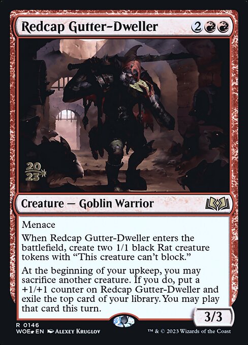 Redcap Gutter-Dweller 146s