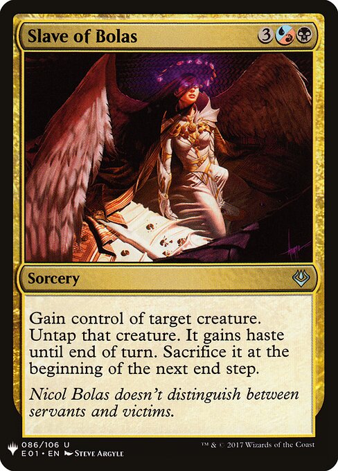 Slave of Bolas E01-86