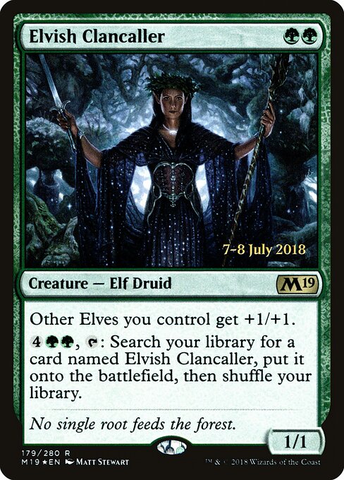 Elvish Clancaller 179s