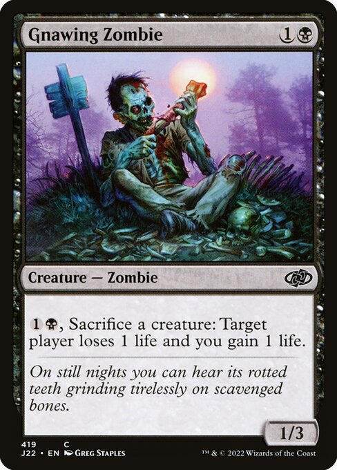 Gnawing Zombie 419