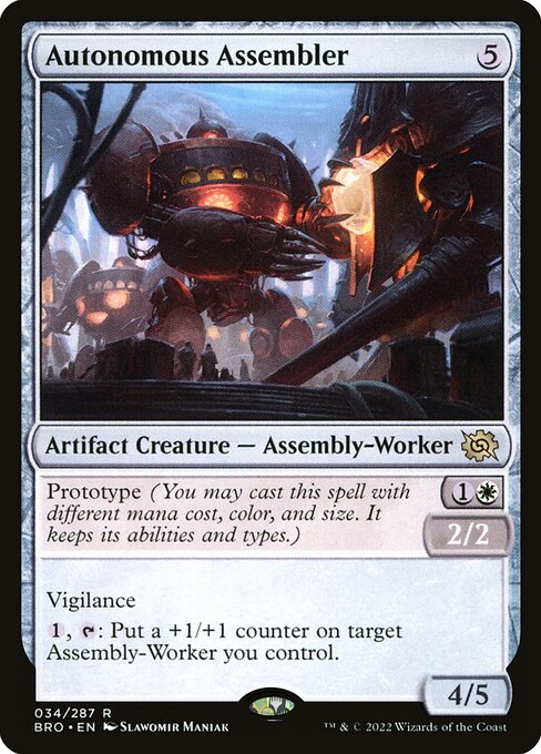 Autonomous Assembler 34