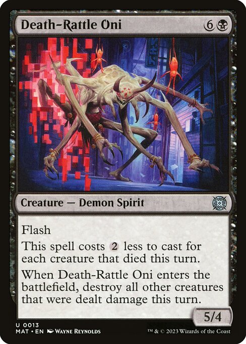 Death-Rattle Oni 13