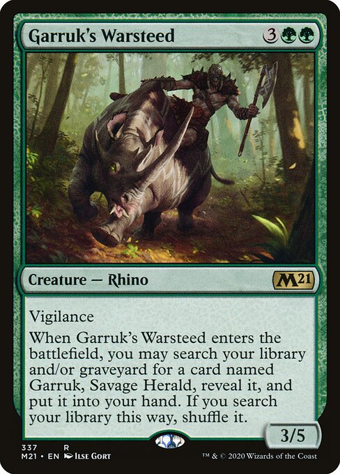 Garruk's Warsteed 337