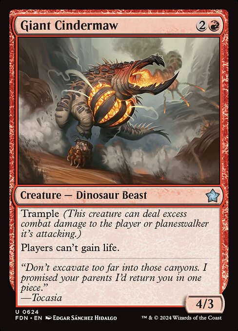 Giant Cindermaw 624