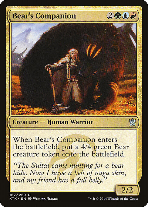 Bear's Companion 167