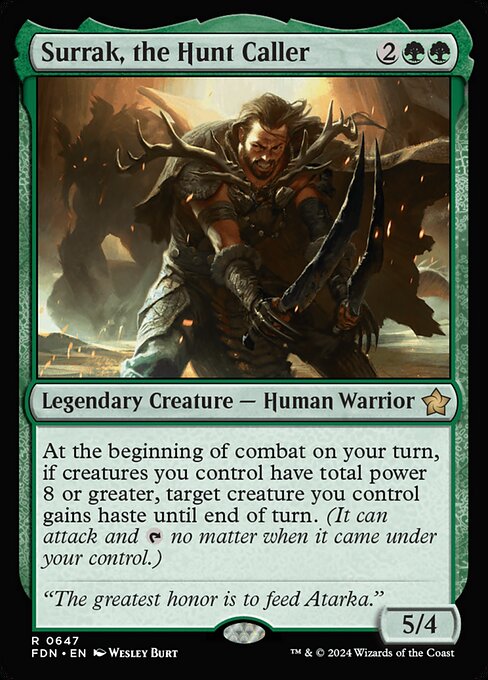Surrak, the Hunt Caller 647