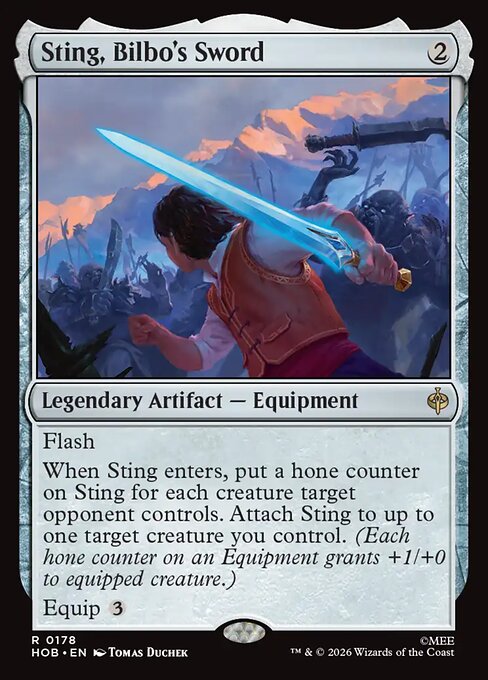 Sting, Bilbo's Sword 178