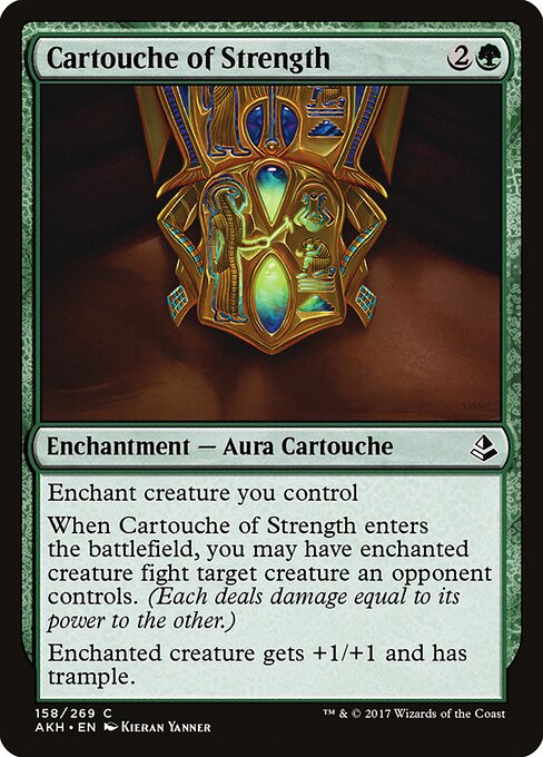 Cartouche of Strength 158