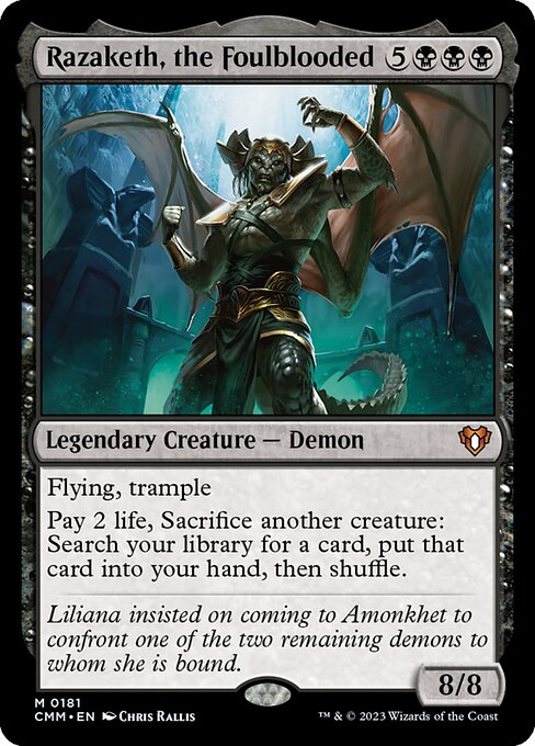 Razaketh, the Foulblooded 181