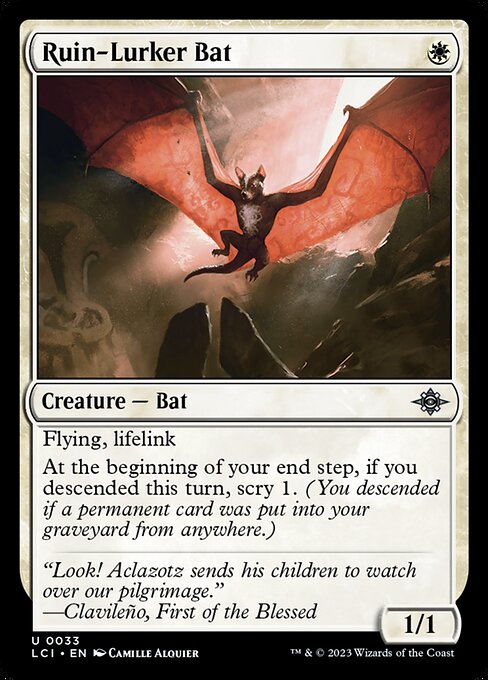 Ruin-Lurker Bat 33