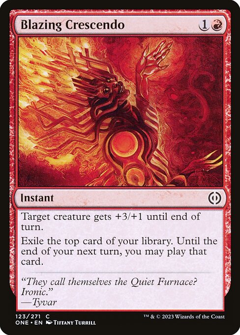 Blazing Crescendo 123