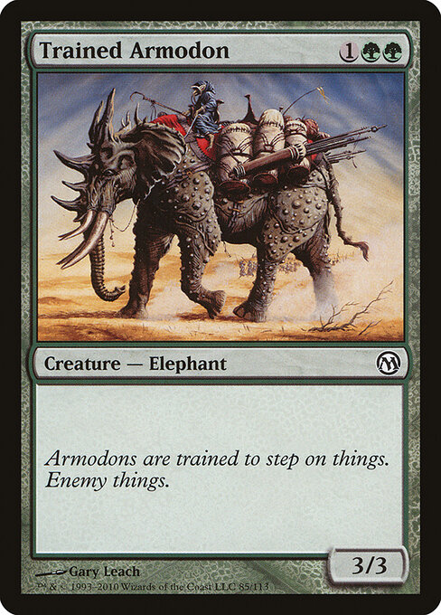 Trained Armodon 85