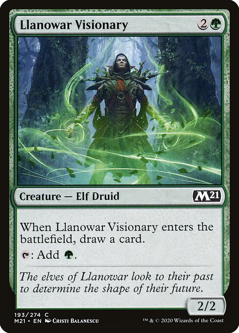 Llanowar Visionary 193
