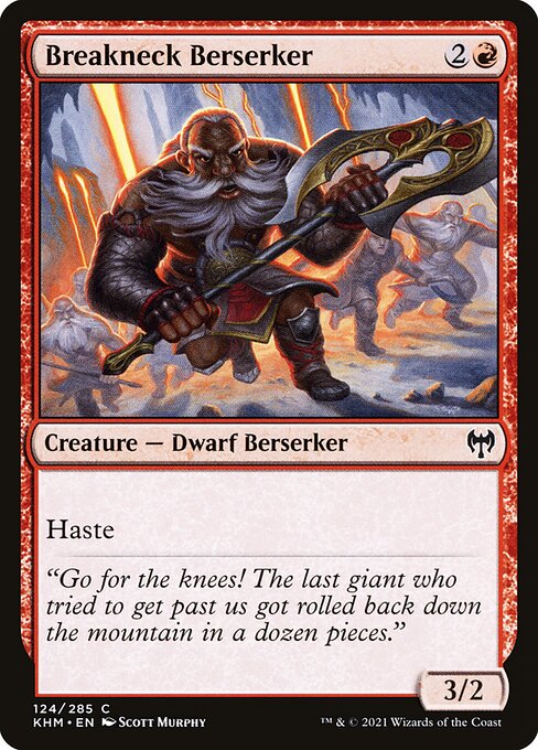 Breakneck Berserker 124
