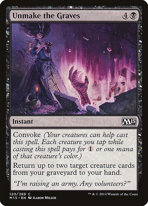 Unmake the Graves 120
