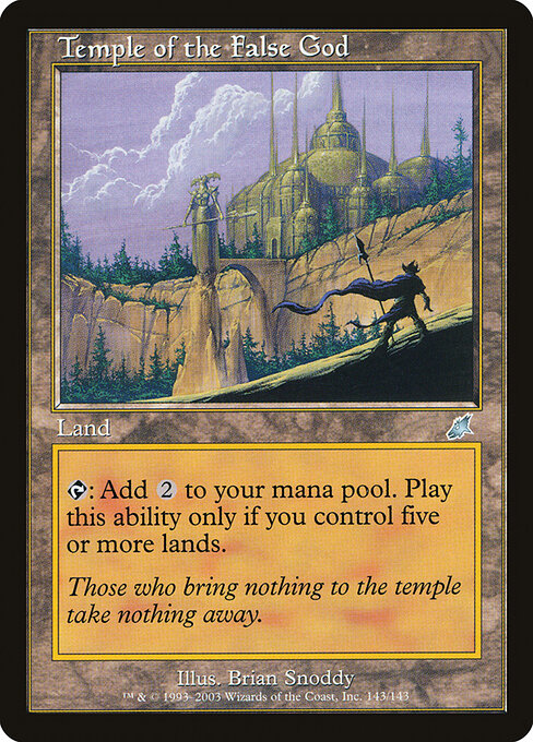 Temple of the False God 143