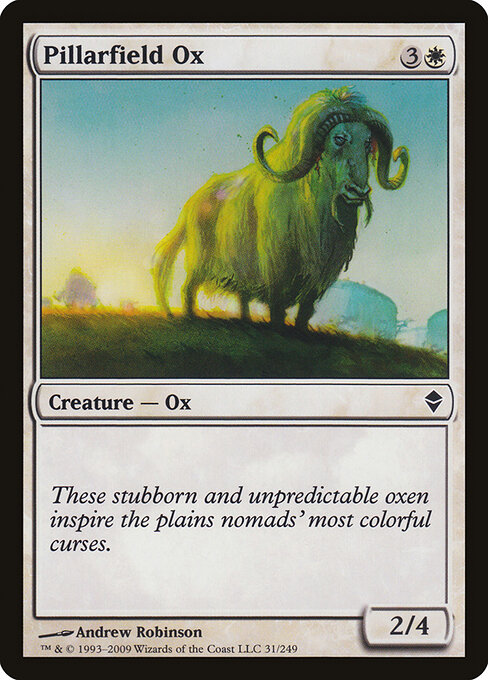 Pillarfield Ox 31
