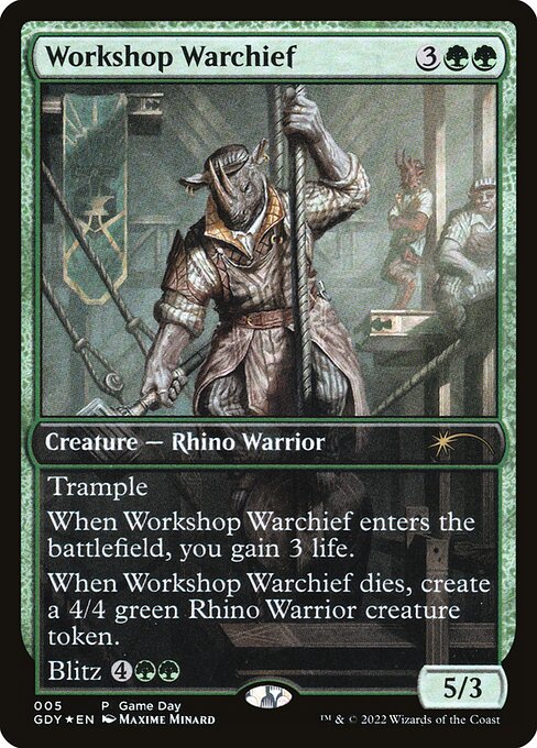 Workshop Warchief 5