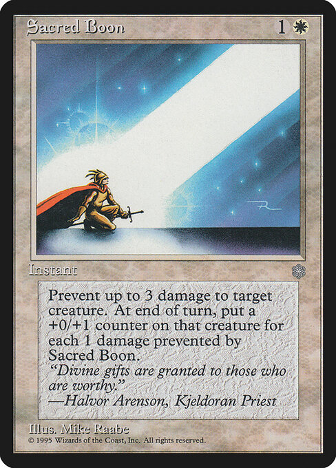 Sacred Boon 50