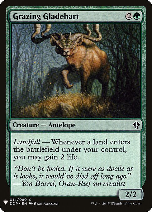 Grazing Gladehart DDP-14