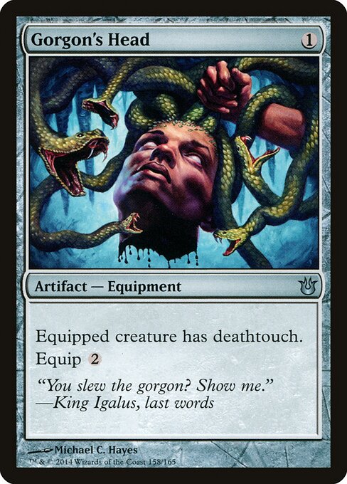 Gorgon's Head 158