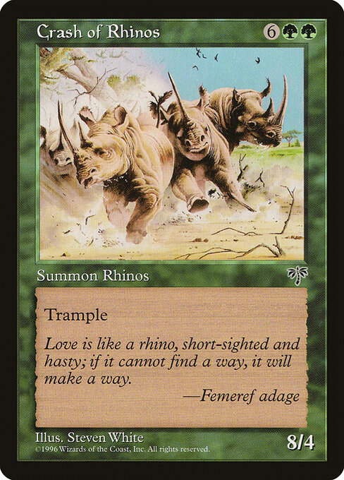 Crash of Rhinos 210