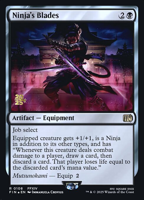 Ninja's Blades 108s