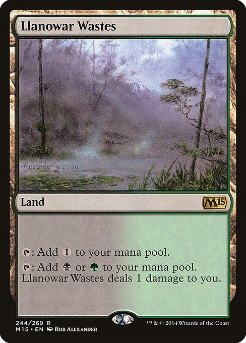 Llanowar Wastes 244