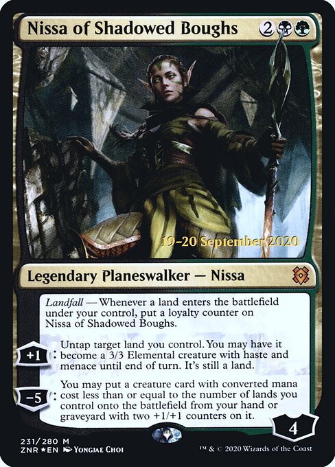 Nissa of Shadowed Boughs 231s