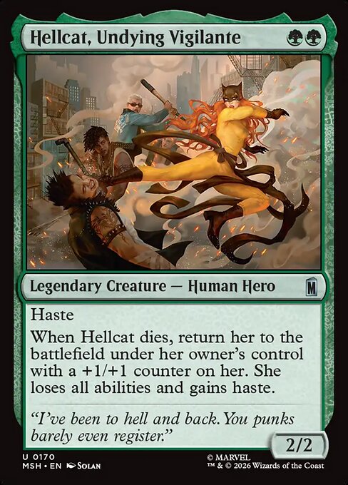 Hellcat, Undying Vigilante 170