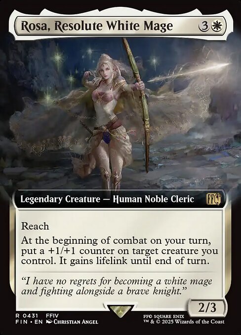 Rosa, Resolute White Mage 431