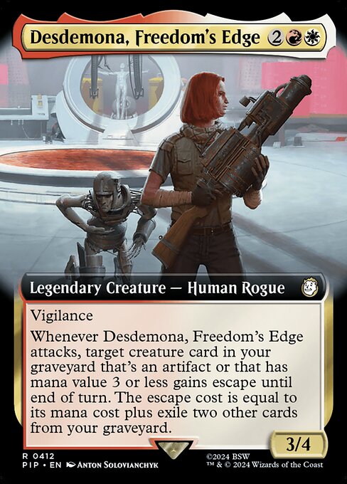 Desdemona, Freedom's Edge 412