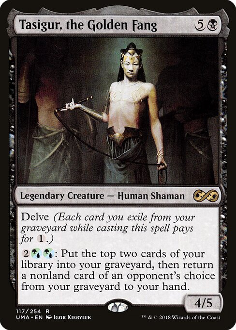 Tasigur, the Golden Fang 117