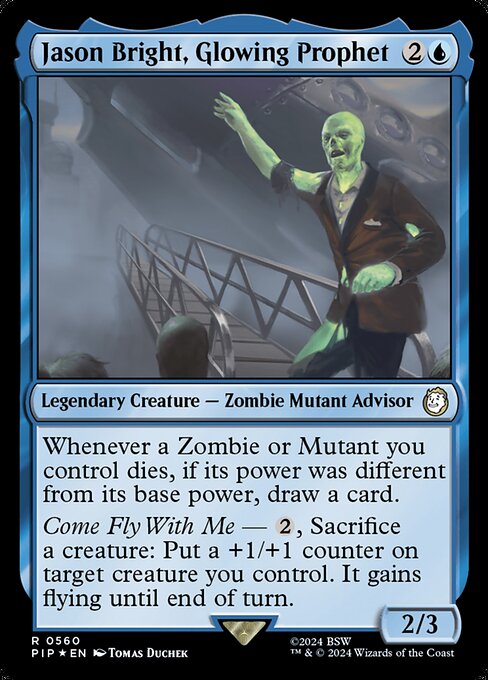 Jason Bright, Glowing Prophet 560
