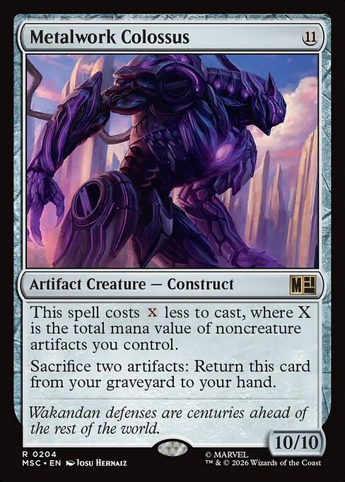 Metalwork Colossus 204