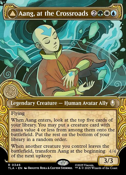 Aang, at the Crossroads // Aang, Destined Savior 346