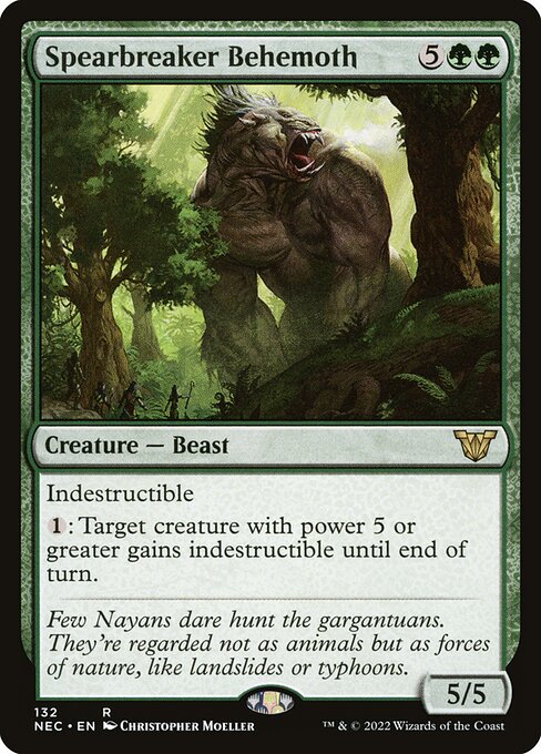Spearbreaker Behemoth 132