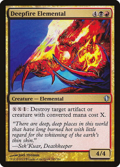 Deepfire Elemental 185