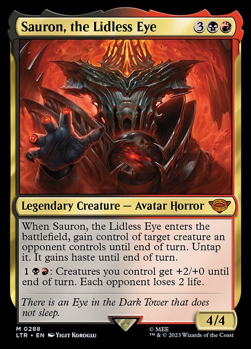 Sauron, the Lidless Eye 288