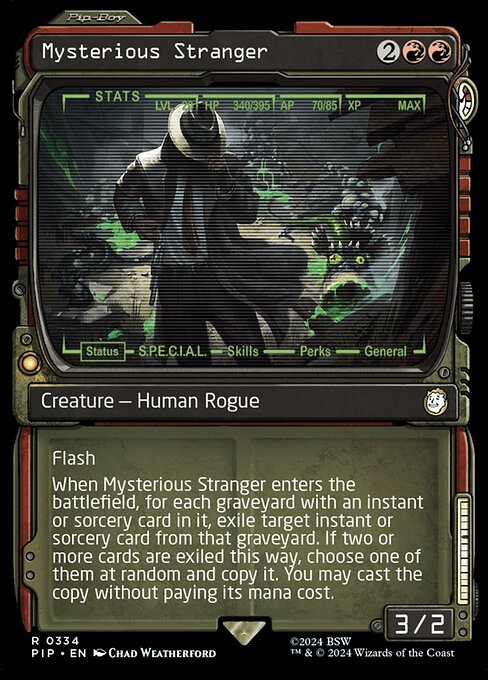 Mysterious Stranger 334