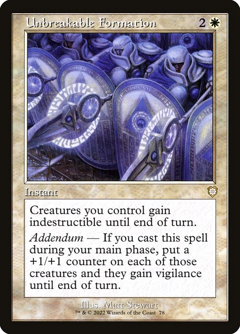 Unbreakable Formation 78
