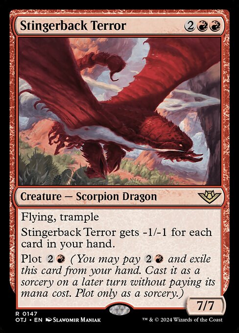 Stingerback Terror 147