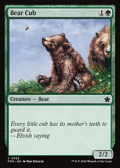 Bear Cub 552
