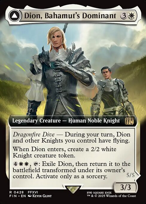 Dion, Bahamut's Dominant // Bahamut, Warden of Light 428