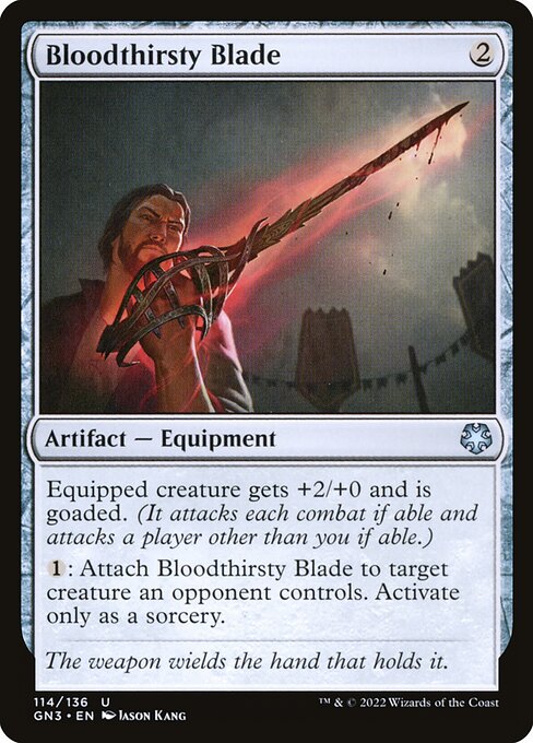 Bloodthirsty Blade 114
